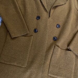 Pink Clover Warm Tan Sweater, NWT, Size Medium